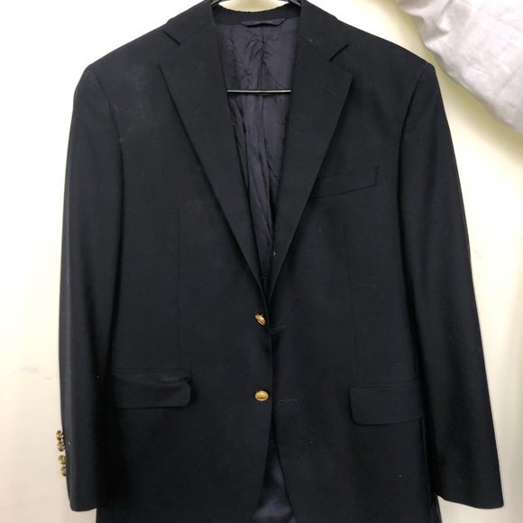 Brooks Brothers Other - Brooks Brothers Madison Navy Wool Sport Coat